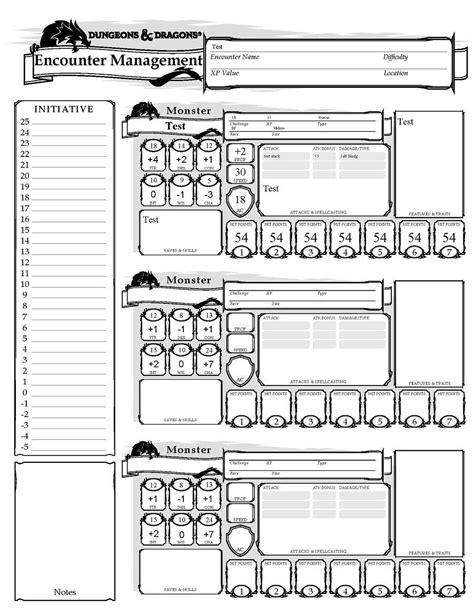 D&D 5e Encounter Simulator .